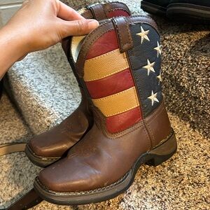 Boys American Flag Durango Cowboy boots